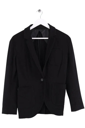 Blazer Lacoste Noir en Synthétique, taille XS - Seconde Main