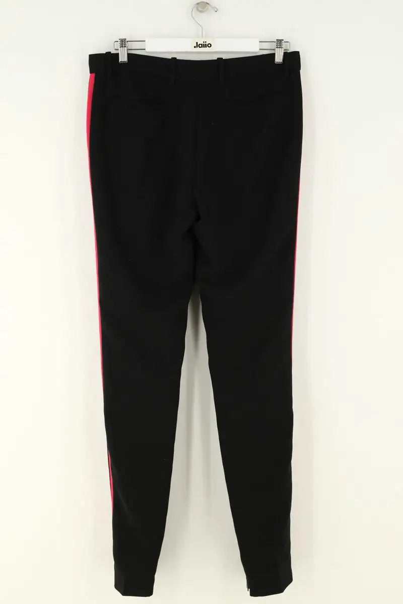 Pantalon droit Barbara Bui Noir en Synthétique