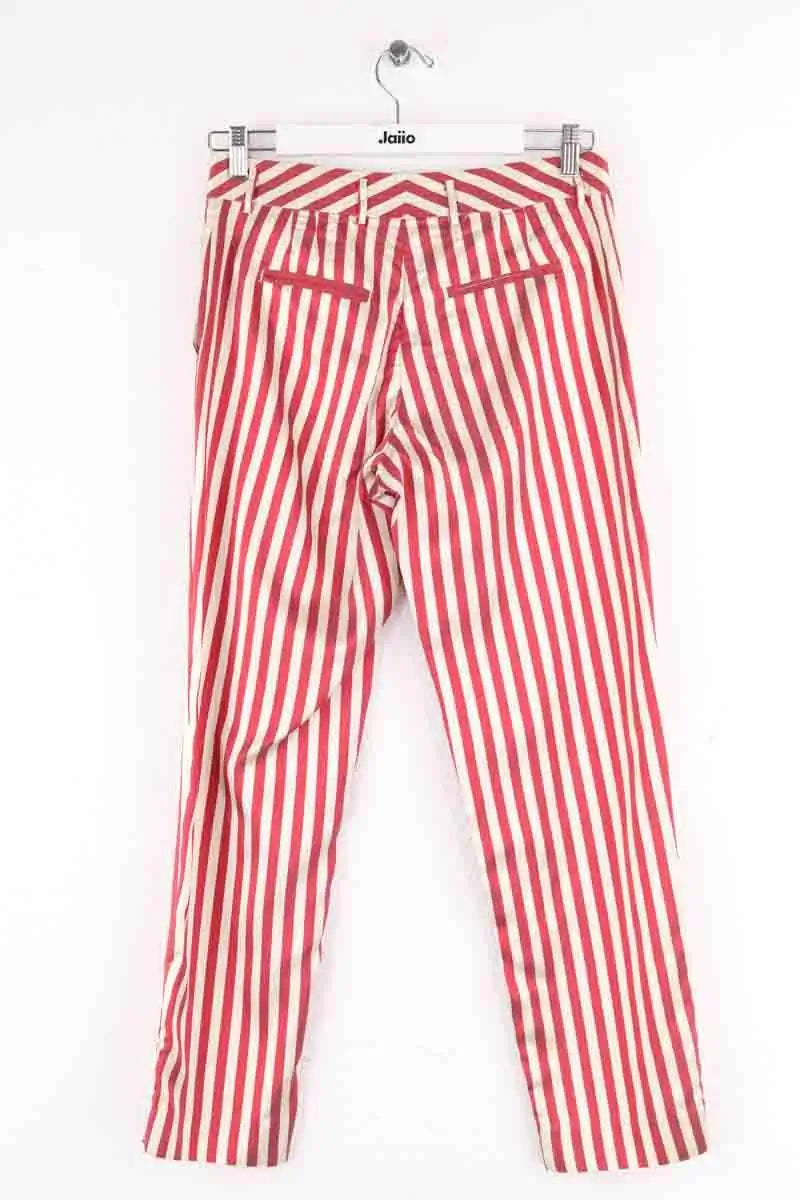Pantalon droit Chloé Stora Rouge en Synthétique