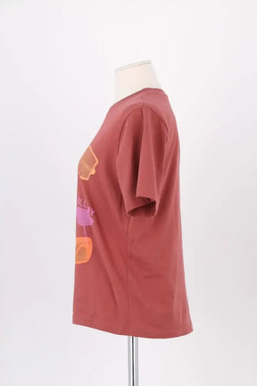 T-shirt Tara Jarmon Rose en Coton