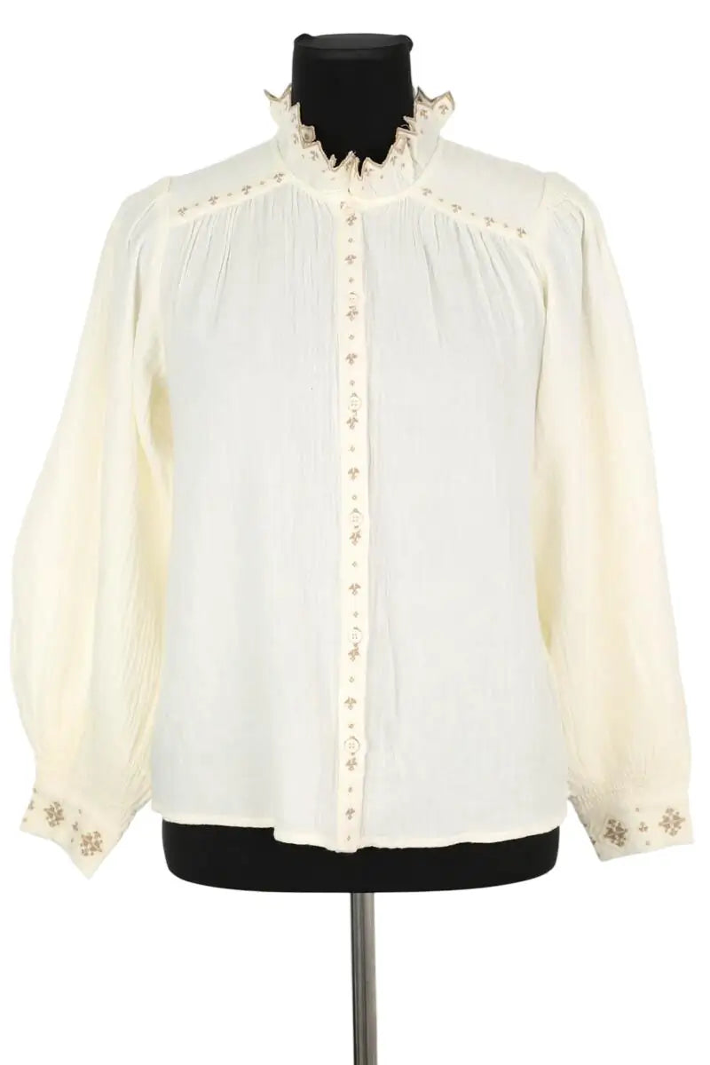 Blouse Bash  Ecru