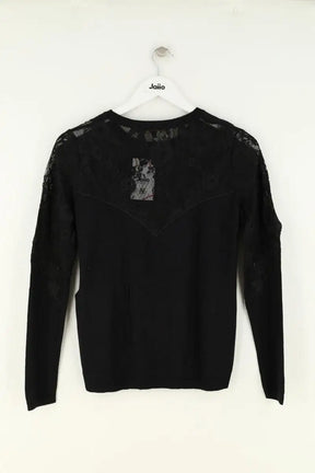 Pull Maje Noir en Synthétique