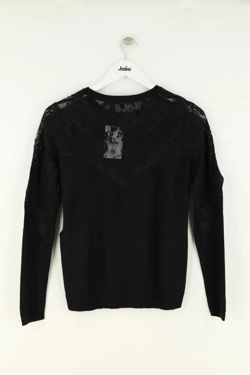 Pull Maje Noir en Synthétique