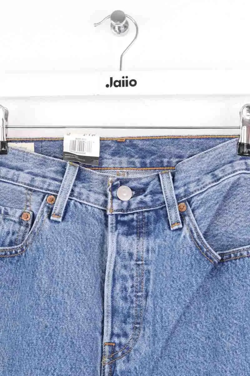 Jean droit Levi's 501 Bleu en Coton