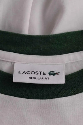 T-shirt Lacoste Blanc en Coton