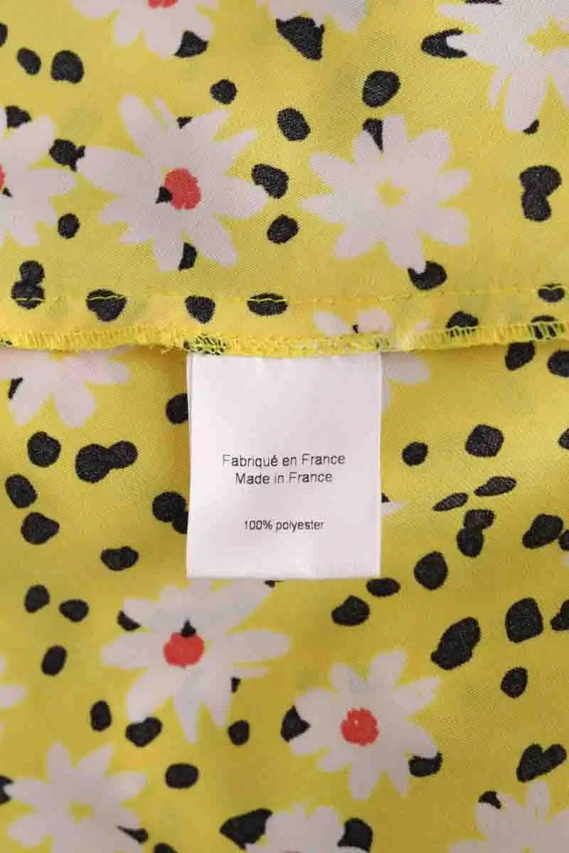 Robe Musier Jaune en Synthétique