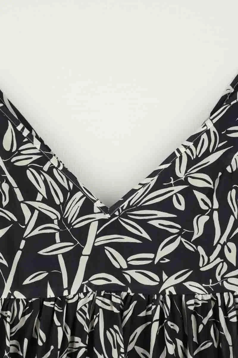 Robe Roseanna Marine en Coton