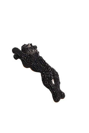 Broche Essentiel Antwerp Noir en Tissu