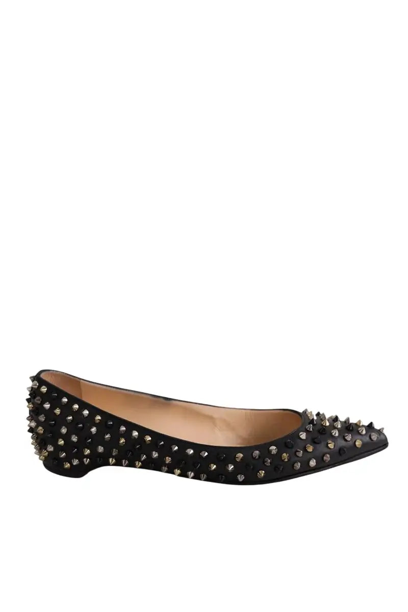Ballerines Christian Louboutin Noir en Cuir, taille 41 - Seconde Main