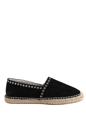Espadrilles Isabel Marant Noir en Daim, taille 38 - Seconde Main