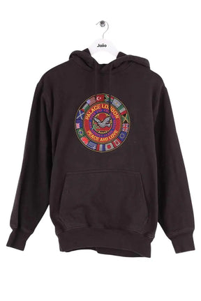 Sweatshirt PALACE Noir en Coton, taille M - Seconde Main