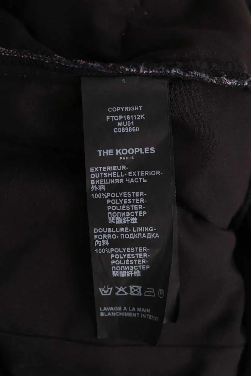 Blouse The Kooples Multicolore en Synthétique