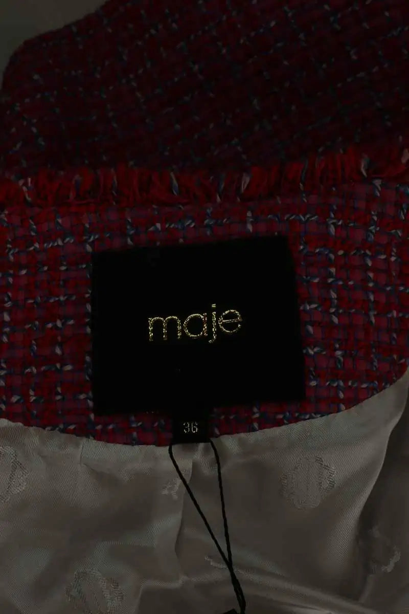 Veste Maje Rose en Coton