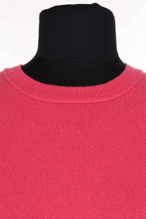 T-shirt Alexandra Golovanoff Rose en Cachemire