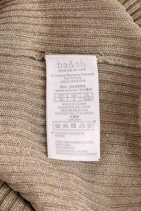 Top Ba&Sh Doré en Viscose