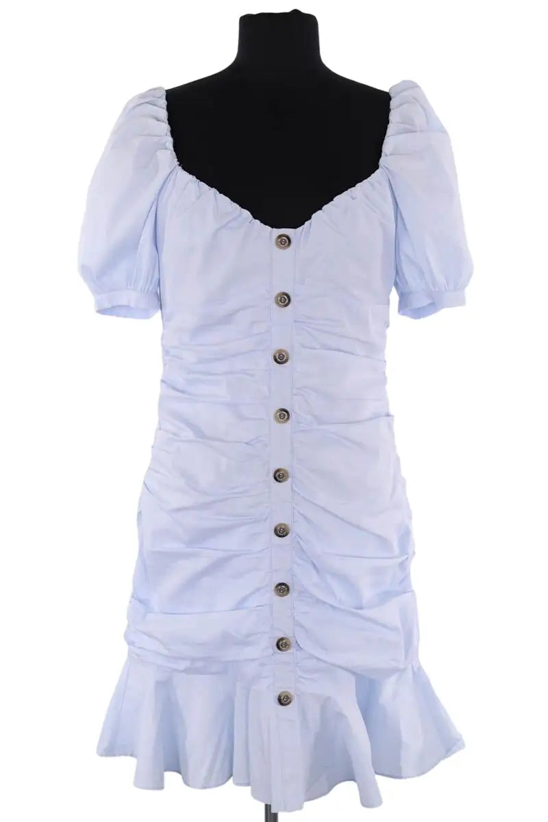 Robe Pinko Bleu en Coton, taille L - Seconde Main