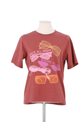 T-shirt Tara Jarmon Rose en Coton, taille XS - Seconde Main