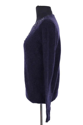 Pull Sézane Bleu en Synthétique