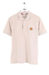 Polo Moncler Beige en Coton, taille M - Seconde Main