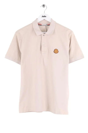 Polo Moncler Beige en Coton, taille M - Seconde Main