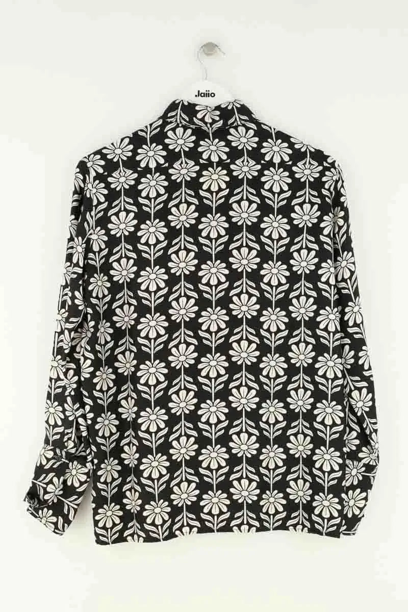 Blouse Sandro Noir en Soie
