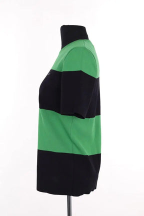 Top Lacoste Vert en Viscose