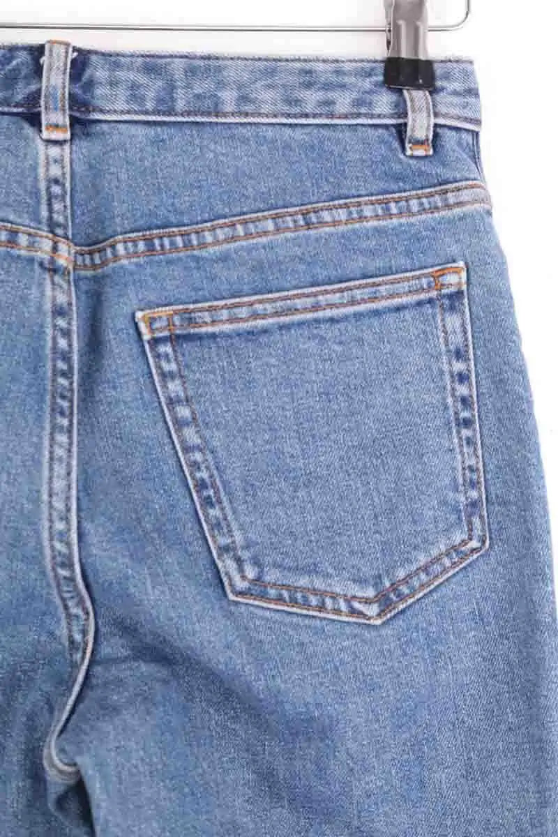 Jean slim APC High Bleu en Coton