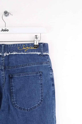 Jean droit See By Chloé Bleu en Coton