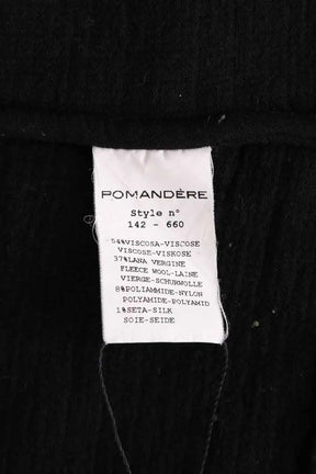 Blazer Pomandère Noir en Viscose