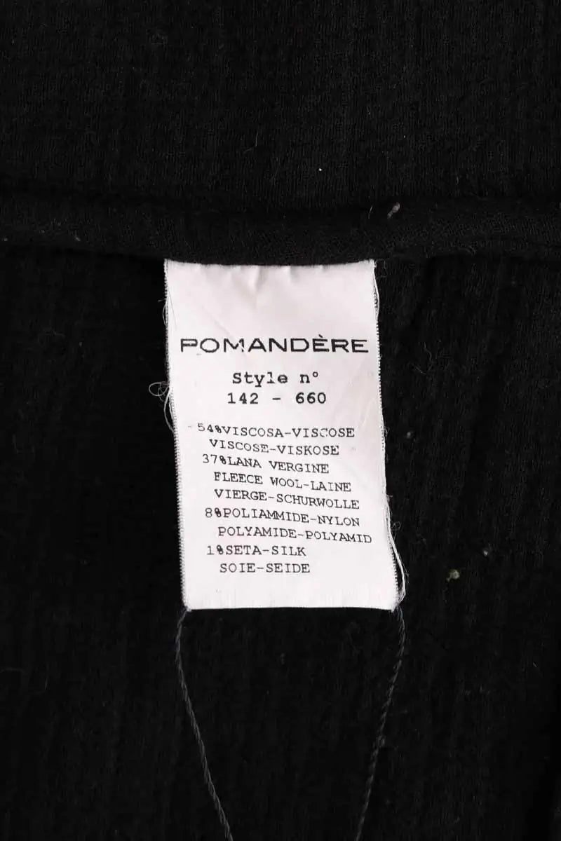 Blazer Pomandère Noir en Viscose