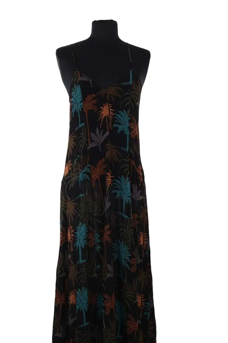 Robe Wild Marron en Viscose, taille S - Seconde Main