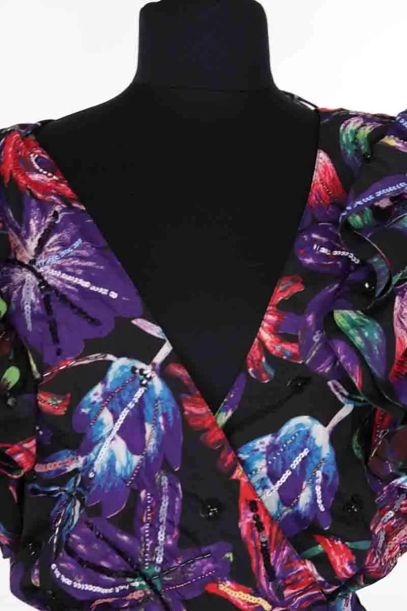 Blouse The Kooples Multicolore en Synthétique