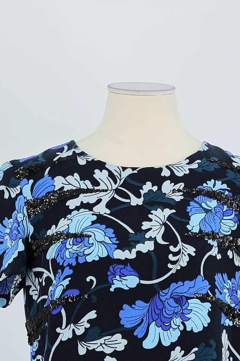 T-shirt Manoush  Bleu
