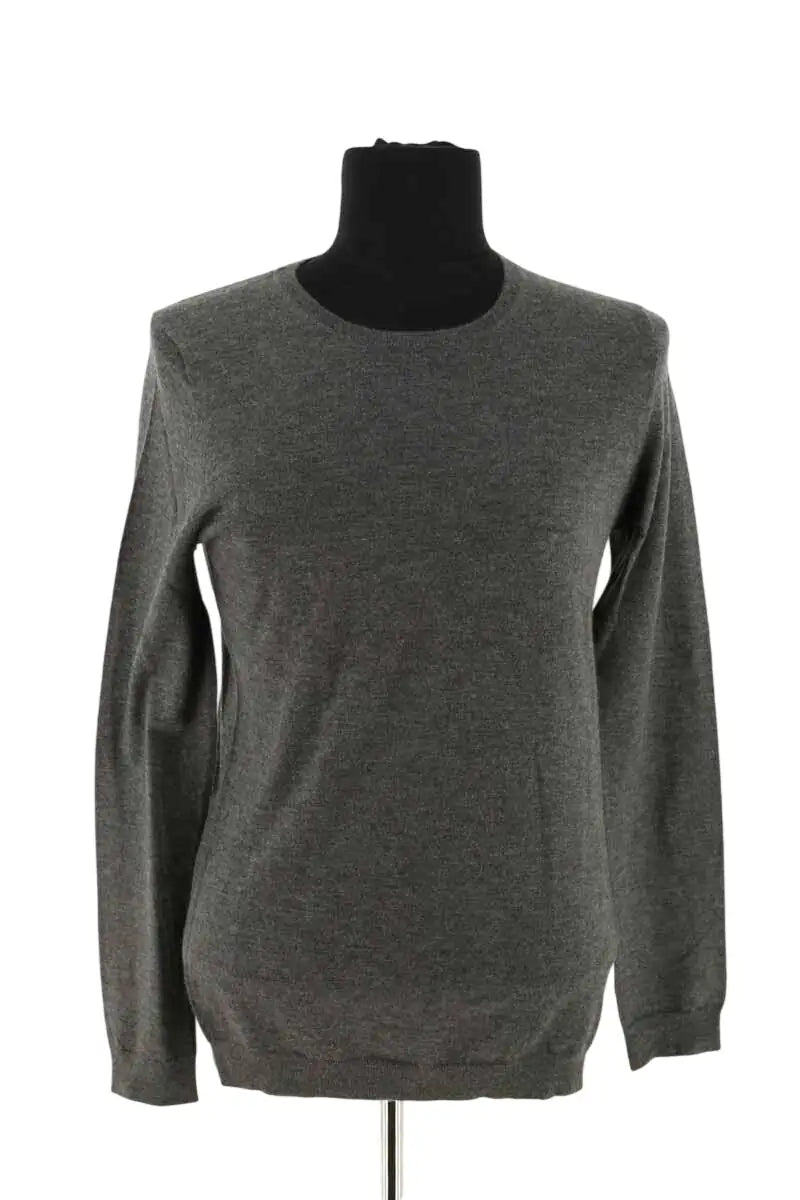 Pull Eric Bompard Anthracite en Cachemire, taille M - Seconde Main
