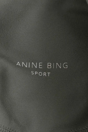 Short de sport Anine Bing Vert en Synthétique