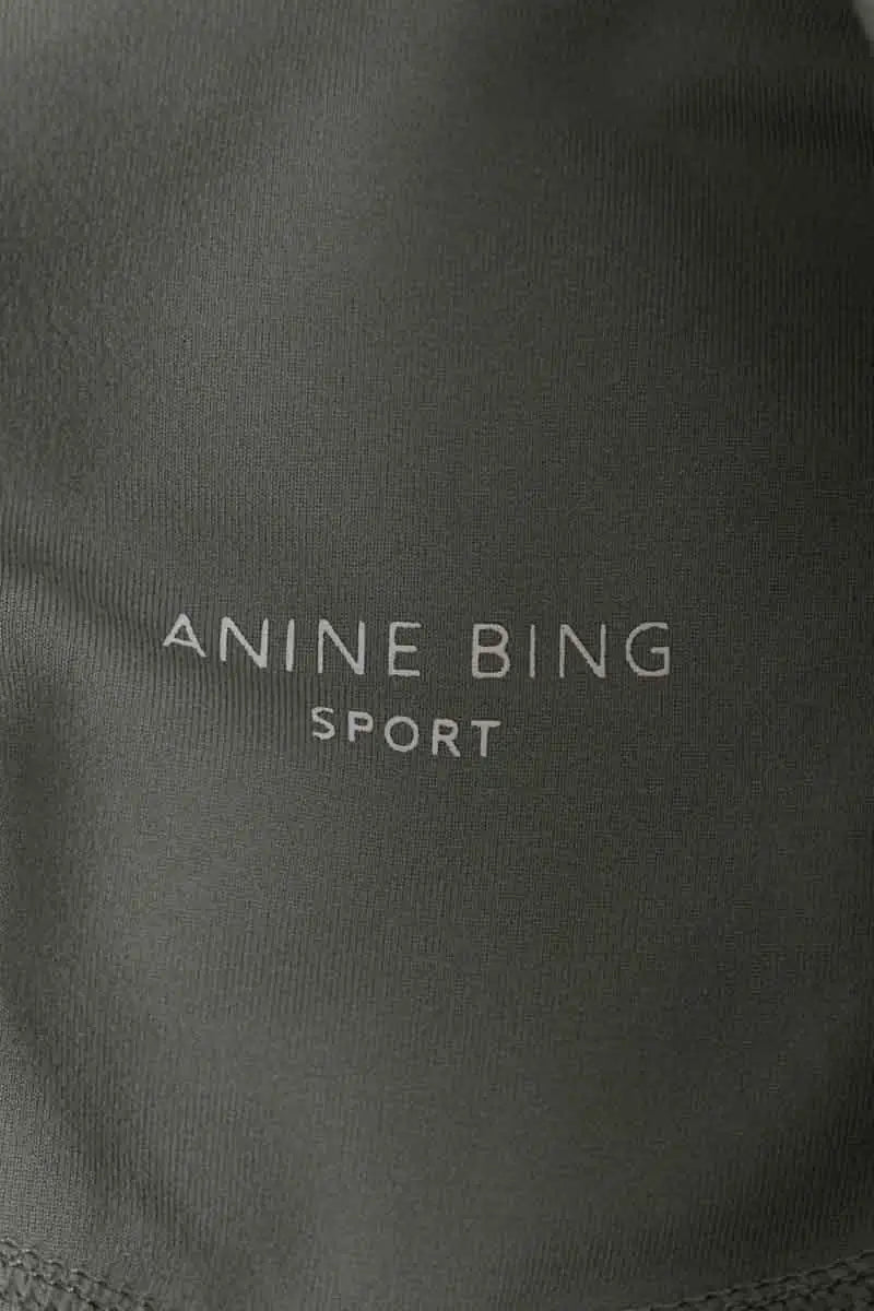 Short de sport Anine Bing Vert en Synthétique