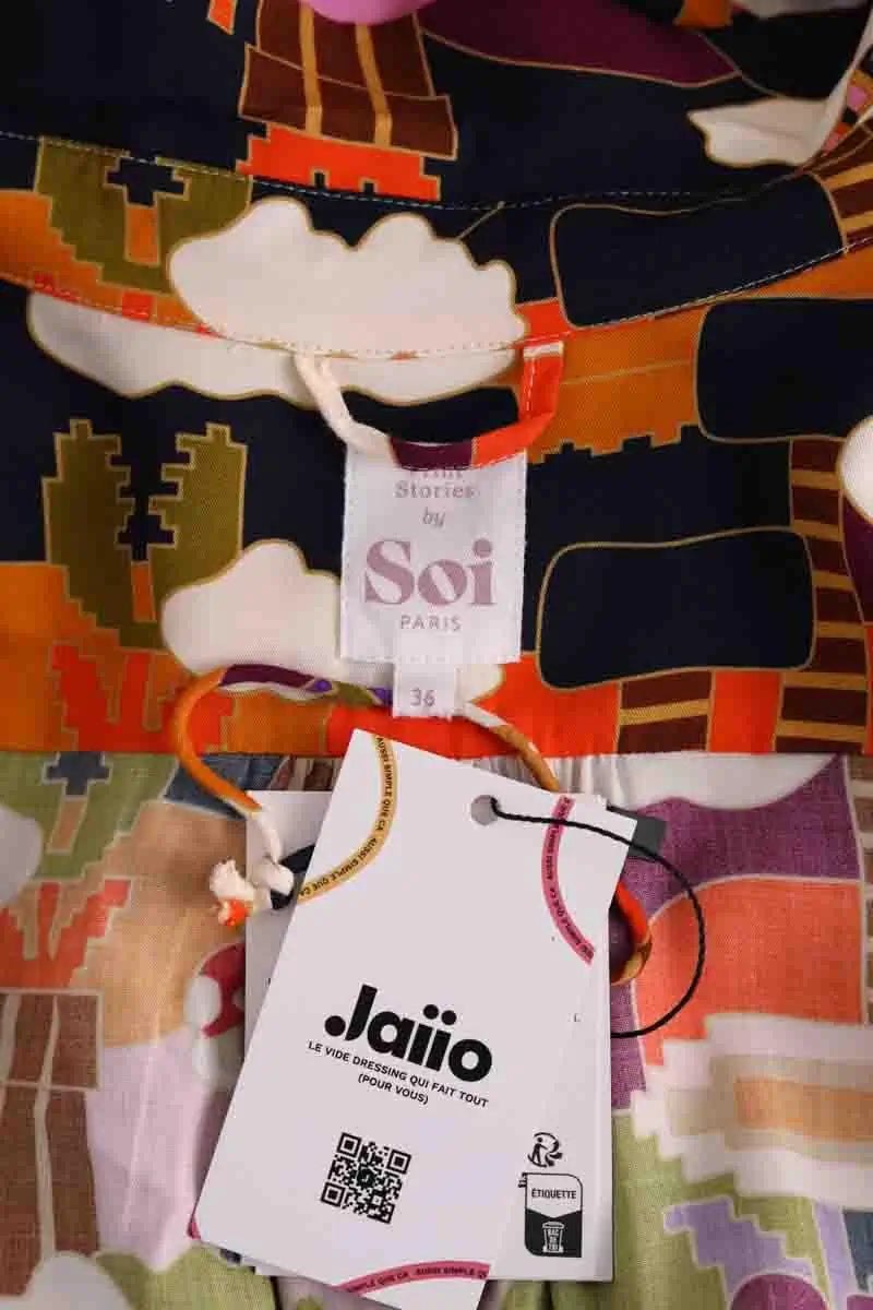 Robe Soi Multicolore en Viscose