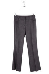 Pantalon droit Theory Anthracite en Laine, taille S - Seconde Main