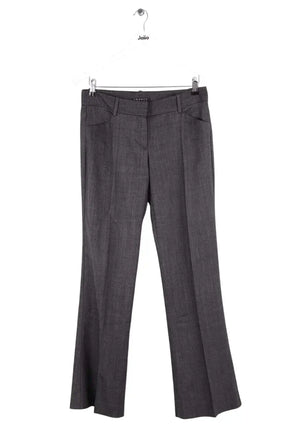 Pantalon droit Theory Anthracite en Laine, taille S - Seconde Main