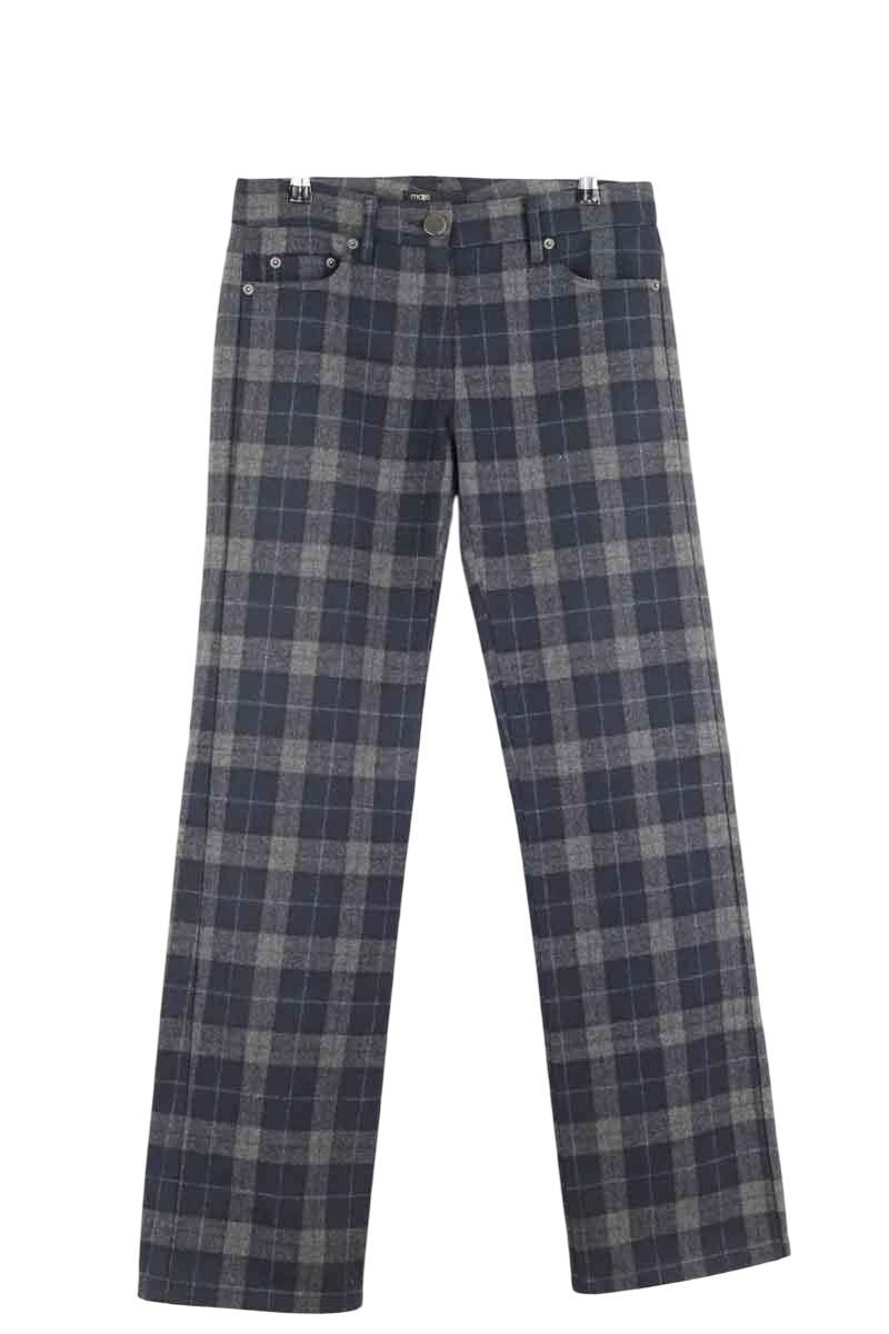 Pantalon droit Maje  Gris