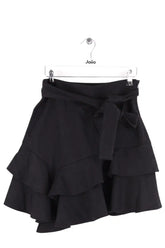 Mini jupe Maje Noir en Laine, taille M - Seconde Main