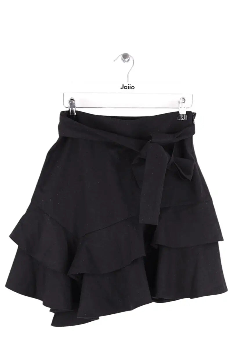 Mini jupe Maje Noir en Laine, taille M - Seconde Main