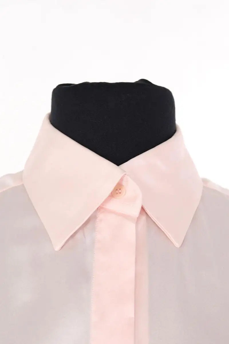 Chemise Barbara Bui Rose en Soie