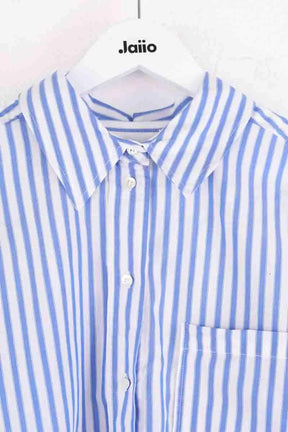 Chemise Sézane Bilma Bleu en Coton