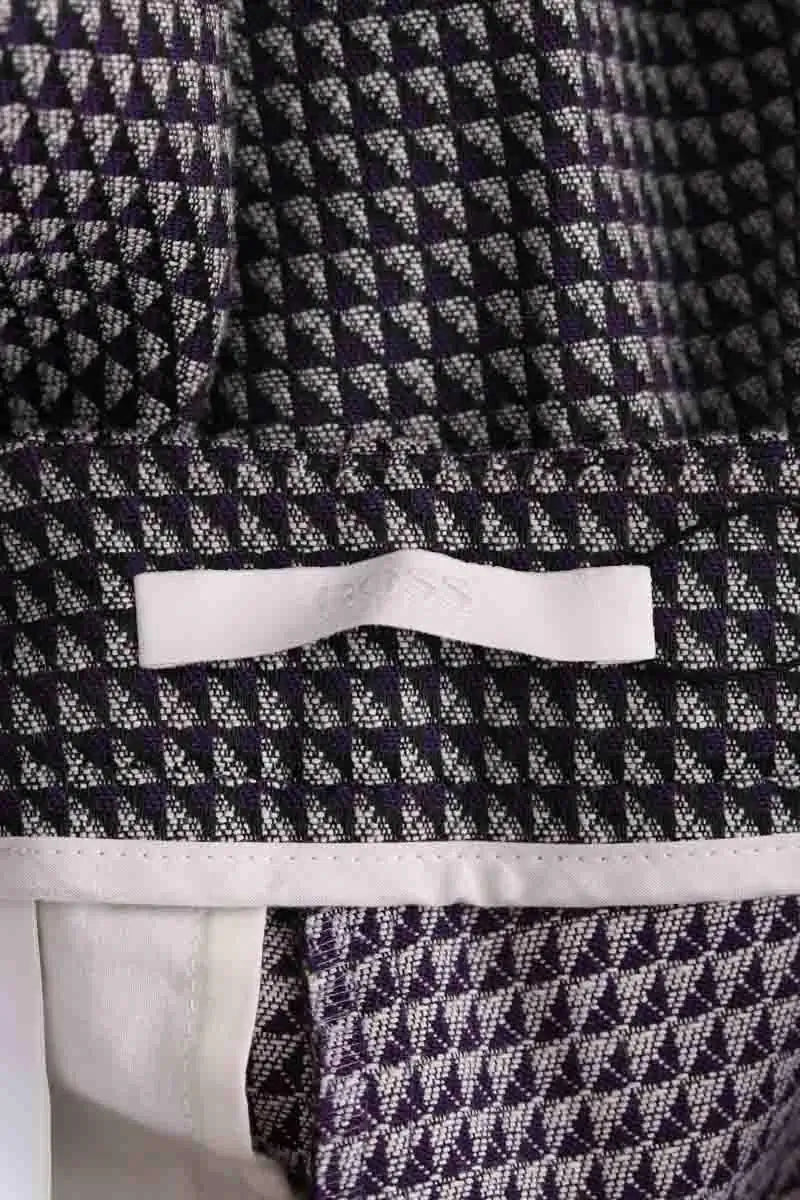 Pantalon droit Hugo Boss Anthracite en Coton