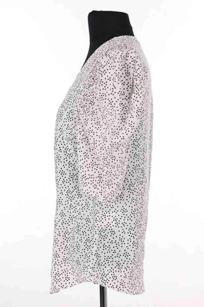 Blouse Sandro Blanc en Soie