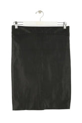 Jupe Ba&Sh Noir en Cuir, taille S - Seconde Main