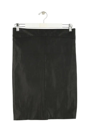 Jupe Ba&Sh Noir en Cuir, taille S - Seconde Main