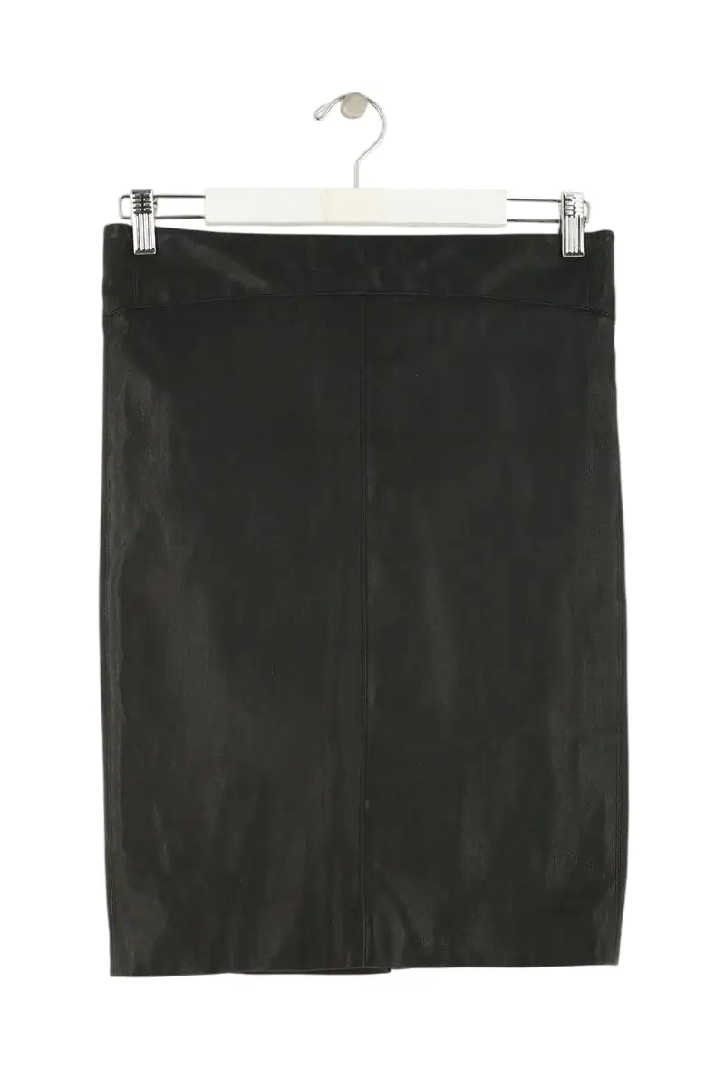 Jupe Ba&Sh Noir en Cuir, taille S - Seconde Main