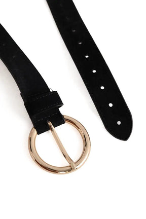 Ceinture en cuir Sandro Noir en Daim